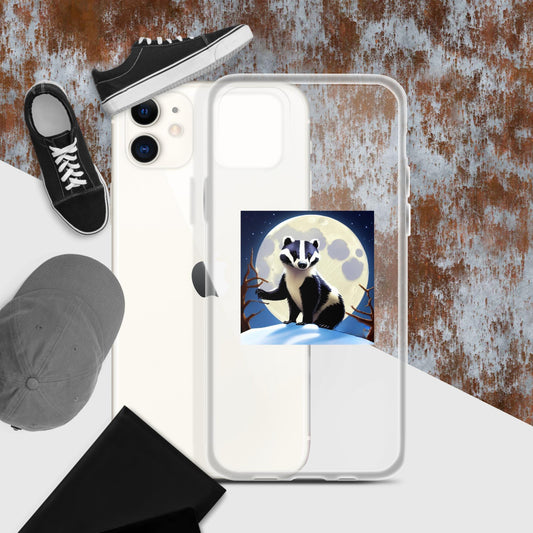 Badger Moon Clear Case for iPhone®